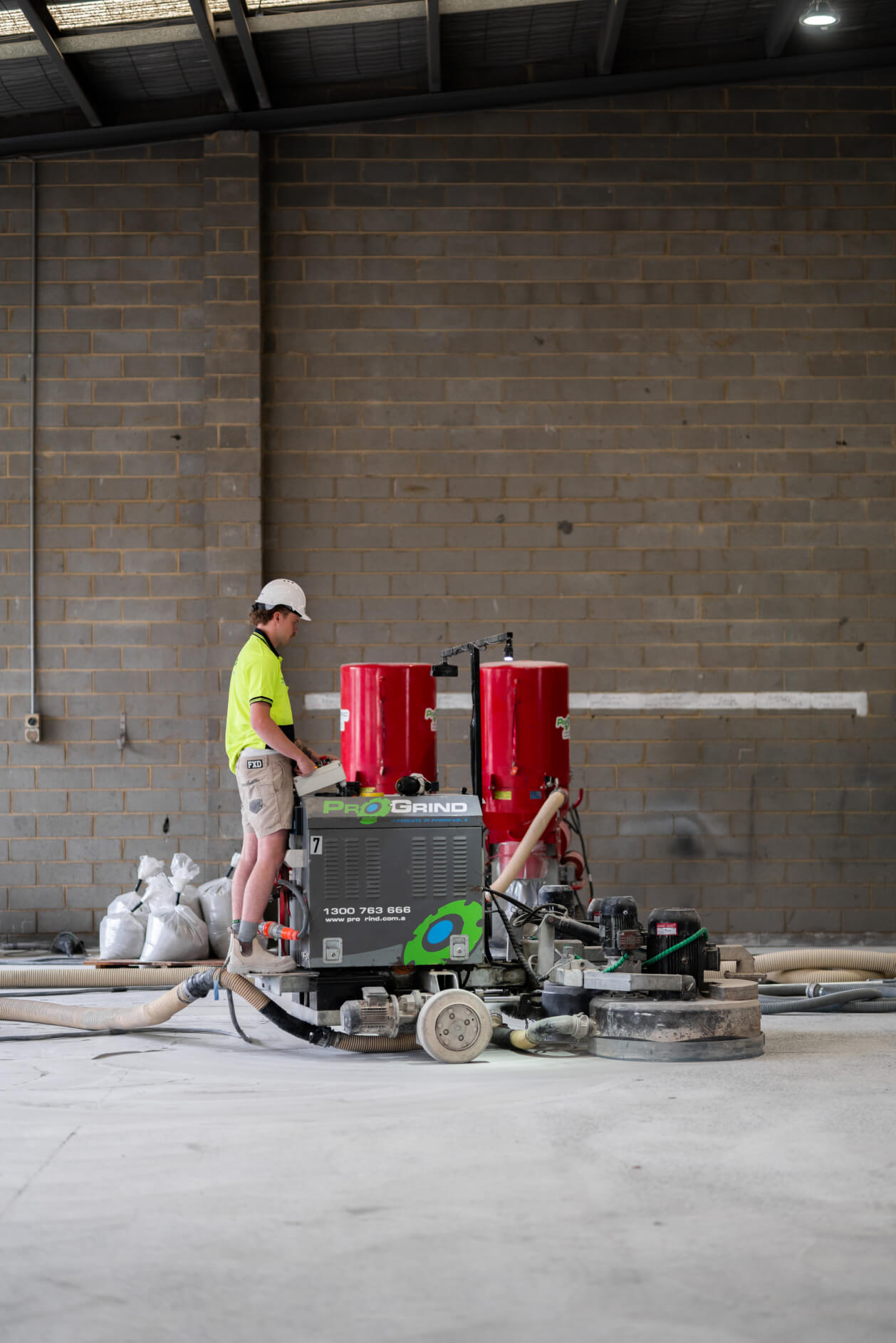 Concrete grinding solutions